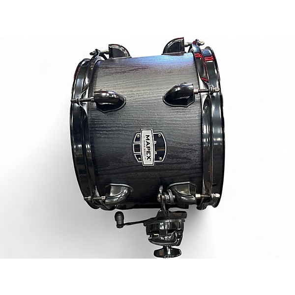 Used Mapex 5 Piece Mars Birch Black Drum Kit