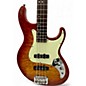 Used Greg Bennett Design by Samick FAIRLANE Crimson Red Burst Electric Bass Guitar