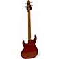 Used Greg Bennett Design by Samick FAIRLANE Crimson Red Burst Electric Bass Guitar