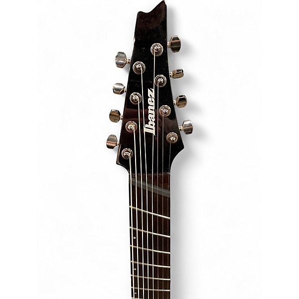 Used Ibanez RGMS8 Black Solid Body Electric Guitar