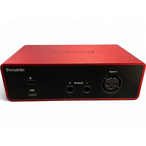 Used Focusrite Scarlett Solo Gen 4 Audio Interface