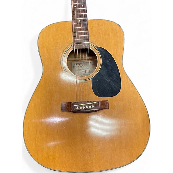 Used Takamine EG-240 Natural Acoustic Electric Guitar