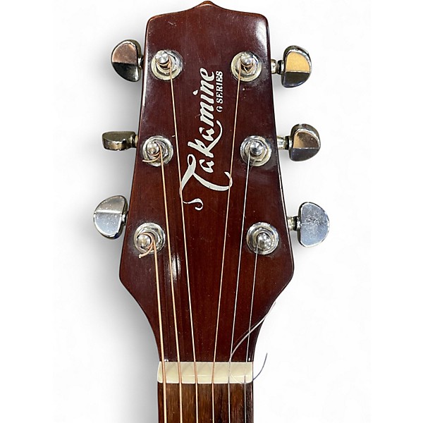 Used Takamine EG-240 Natural Acoustic Electric Guitar