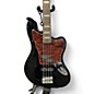 Used Squier Jaguar Black Electric Bass Guitar