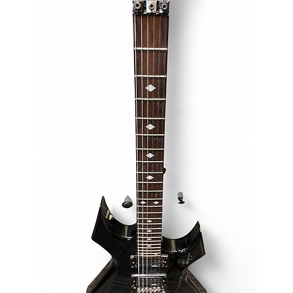 Used B.C. Rich NJ Series Warlock Black Solid Body Electric Guitar