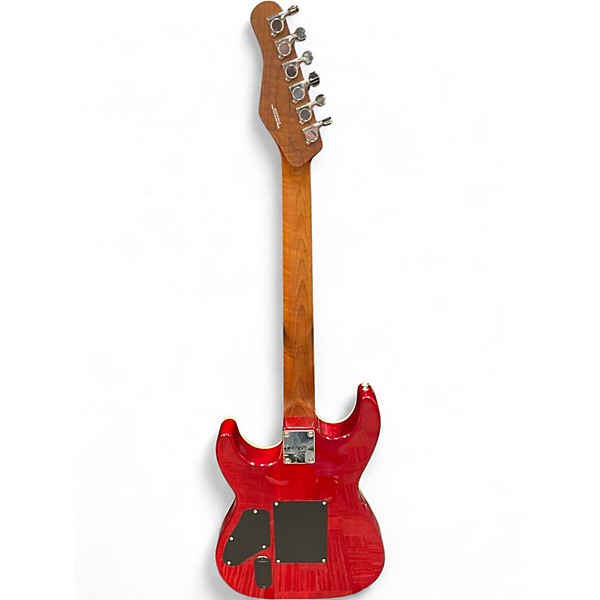Used Michael Kelly HYBRID 60 PORT Red Hollow Body Electric Guitar