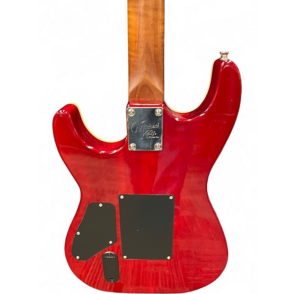 Used Michael Kelly HYBRID 60 PORT Red Hollow Body Electric Guitar