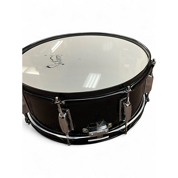 Used Glarry 14in snare black Drum