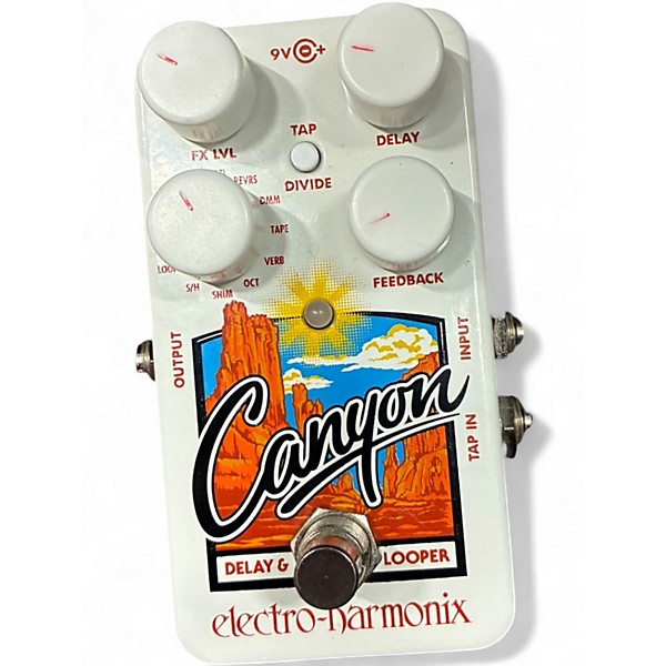 Used Electro-Harmonix Canyon Delay and Looper Effect Pedal