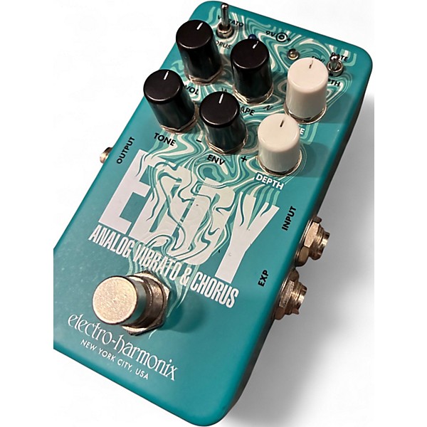 Used Electro-Harmonix EDDY ANALOG VIBRATO Effect Pedal