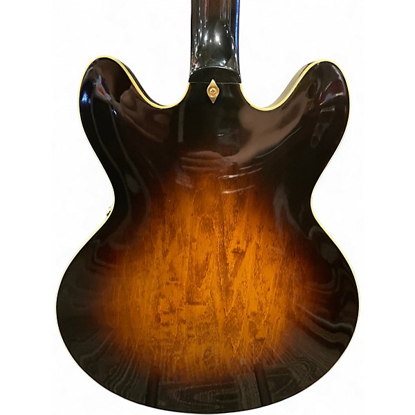 Vintage 1982 Gibson ES-347 Tobacco Burst Hollow Body Electric Guitar