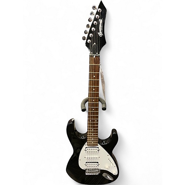 Used Brownsville Electric Guitar HSH Black Solid Body Electric Guitar