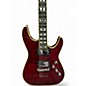 Used Schecter Guitar Research C1 Custom red Solid Body Electric Guitar