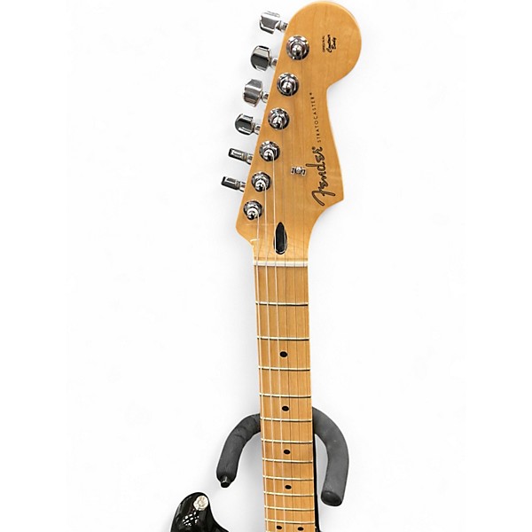 Used Fender 70th Anniversary Player Series Stratocaster Black Solid Body Electric Guitar