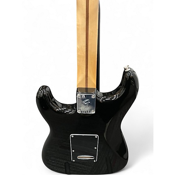 Used Fender 70th Anniversary Player Series Stratocaster Black Solid Body Electric Guitar