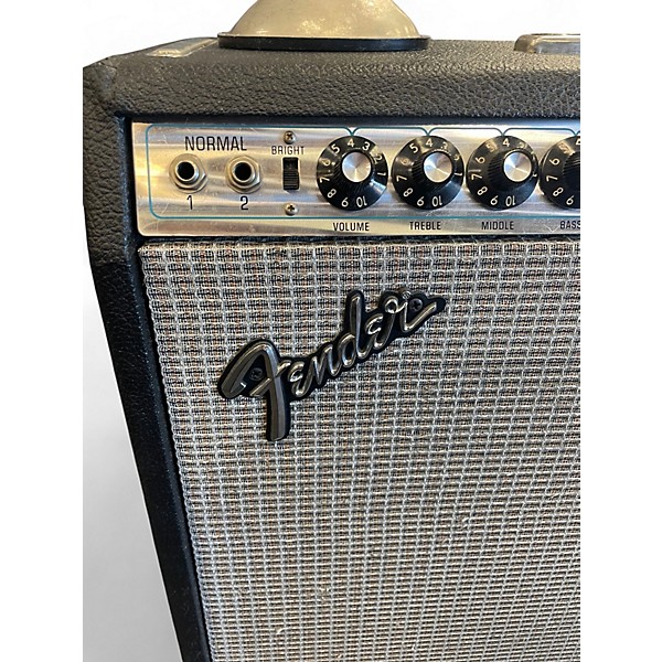 Vintage 1977 Fender QUAD REVERB Tube Guitar Combo Amp