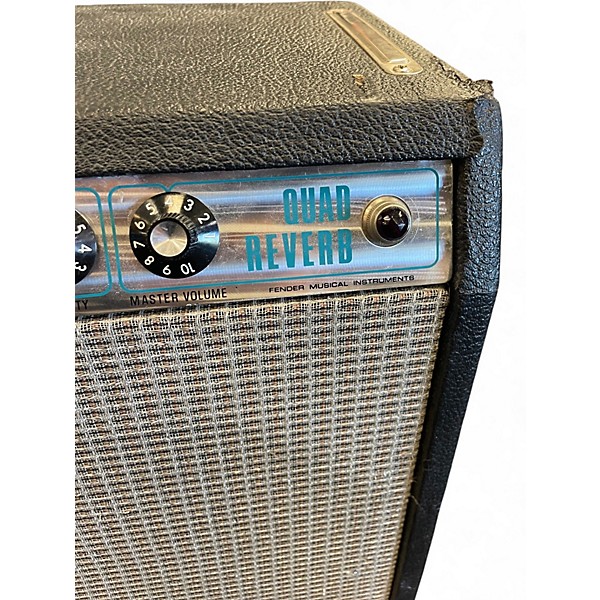 Vintage 1977 Fender QUAD REVERB Tube Guitar Combo Amp