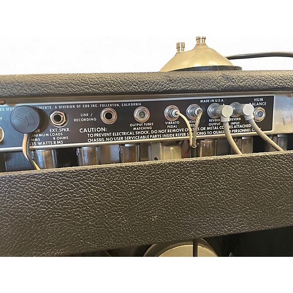 Vintage 1977 Fender QUAD REVERB Tube Guitar Combo Amp
