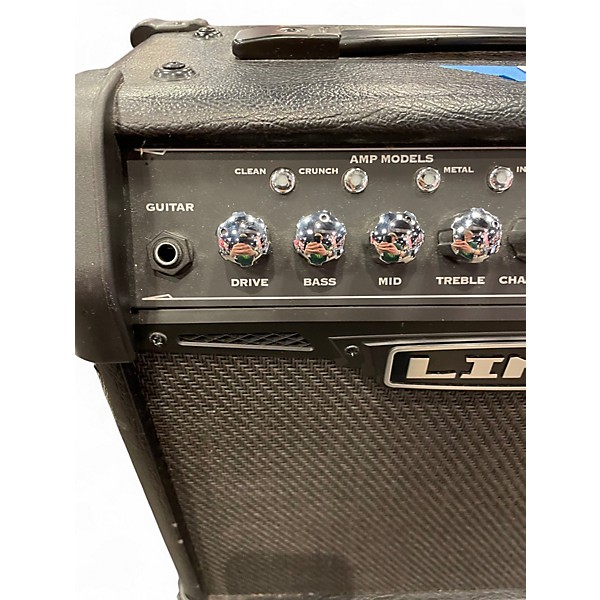 Used Line 6 Spider IV 15W 1X8 Guitar Combo Amp