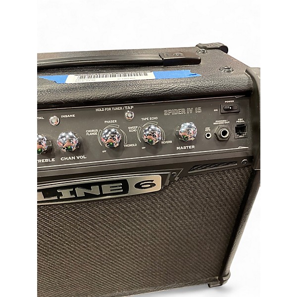 Used Line 6 Spider IV 15W 1X8 Guitar Combo Amp