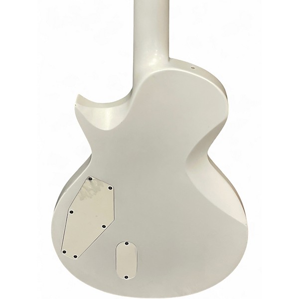 Used ESP LTD ARCTIC METAL ECLIPSE Snow White Solid Body Electric Guitar