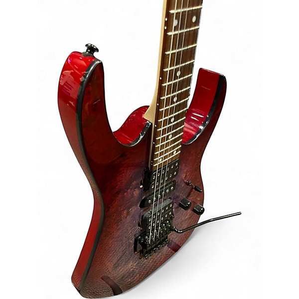 Used Ibanez RG470PB Red Eclipse Burst Solid Body Electric Guitar