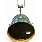 Used 2001 DW 4 Piece Workshop Series aqua blue stain Drum Kit