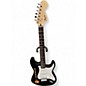 Used Squier Affinity Stratocaster HARD ROCK CAFE BLACK Solid Body Electric Guitar thumbnail
