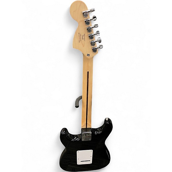 Used Squier Affinity Stratocaster HARD ROCK CAFE BLACK Solid Body Electric Guitar