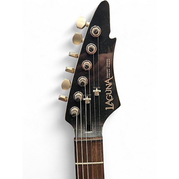 Used Laguna LE300 2 Tone Sunburst Solid Body Electric Guitar