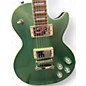 Used 2022 Epiphone Les Paul Muse Wanderlust Green Metallic Solid Body Electric Guitar