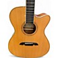Used Alvarez AFH600CE Natural Acoustic Electric Guitar