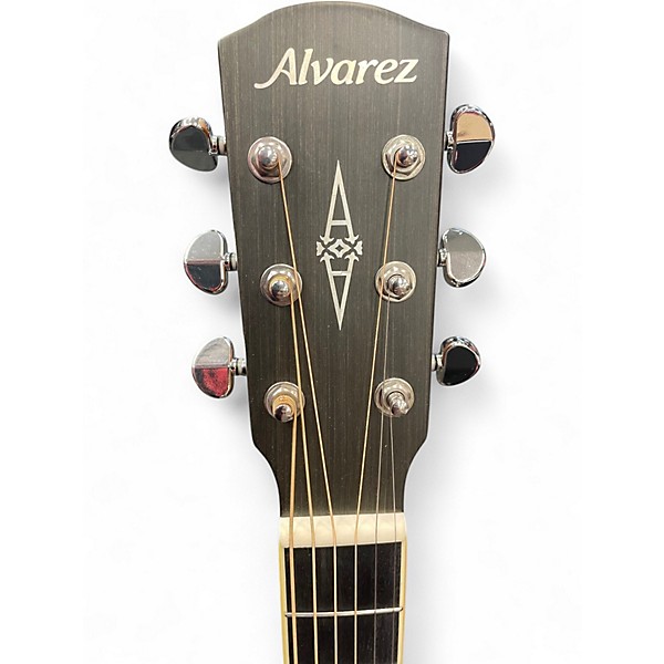 Used Alvarez AFH600CE Natural Acoustic Electric Guitar