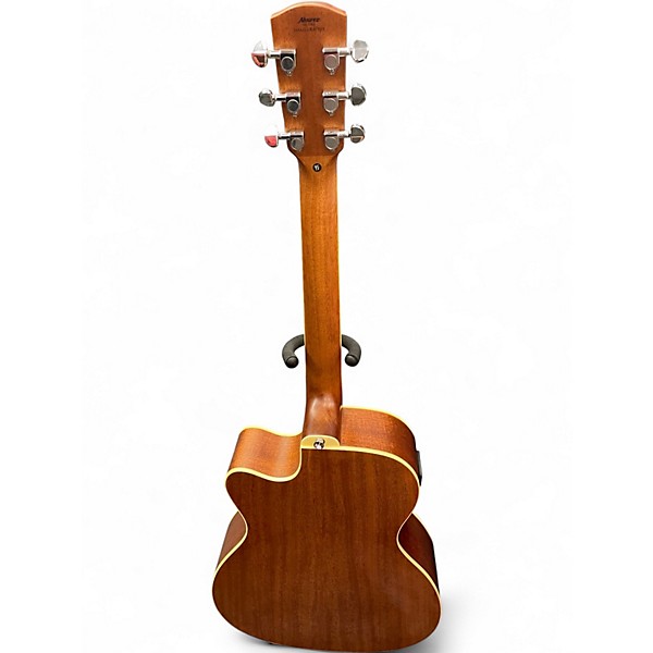 Used Alvarez AFH600CE Natural Acoustic Electric Guitar