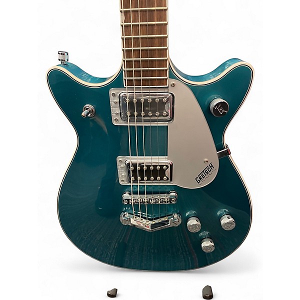 Used Gretsch Guitars G5222 Double Jet Electromatic Ocean Turquoise Solid Body Electric Guitar