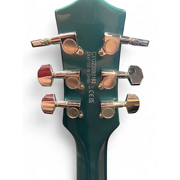 Used Gretsch Guitars G5222 Double Jet Electromatic Ocean Turquoise Solid Body Electric Guitar