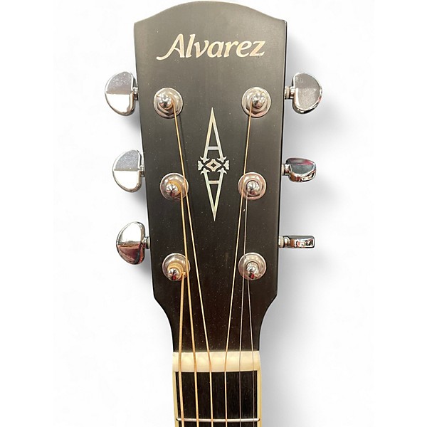 Used 2022 Alvarez AFH600CE Natural Acoustic Electric Guitar