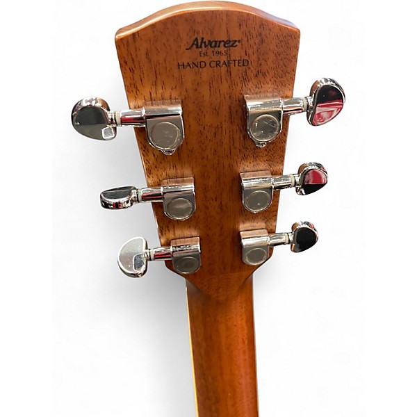 Used 2022 Alvarez AFH600CE Natural Acoustic Electric Guitar