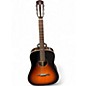 Used Alvarez MD70e Herringbone Dreadnought Sunburst Acoustic Electric Guitar thumbnail