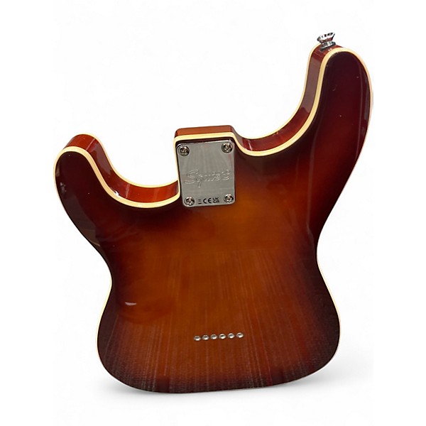Used Squier Paranormal Custom Nashville Stratocaster Laurel Fingerboard Chocolate 2-Color Sunburst Solid Body Electric Guitar