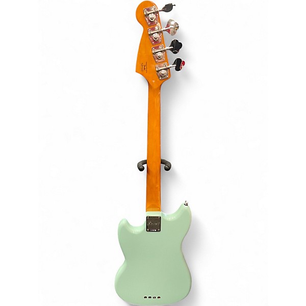 Used Squier Classic Vibe '60s Mustang Surf Green Electric Bass Guitar