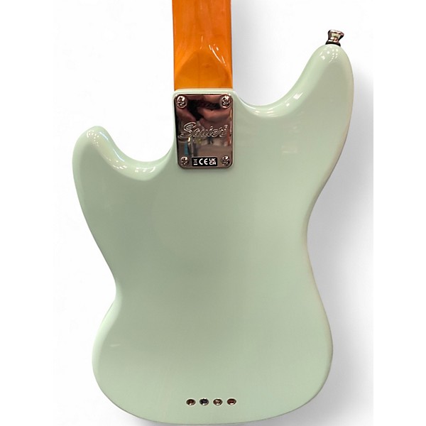 Used Squier Classic Vibe '60s Mustang Surf Green Electric Bass Guitar