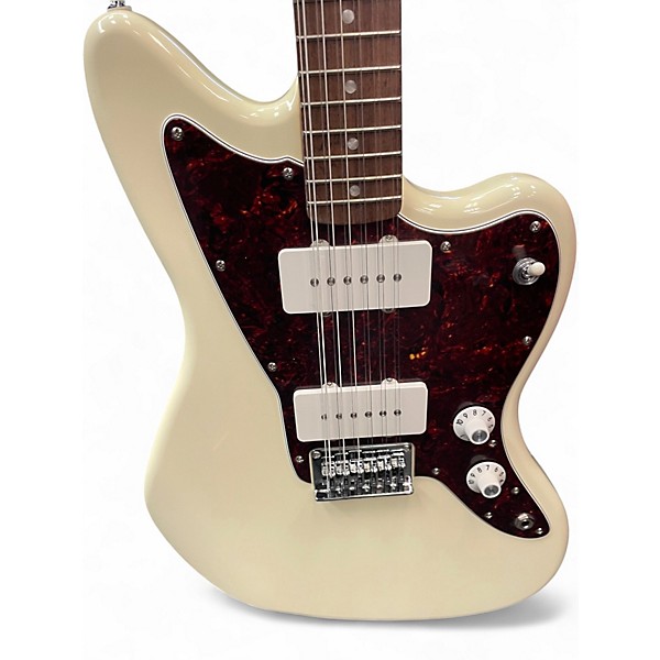 Used Squier Paranormal Jazzmaster XII Laurel Fingerboard 12-String Olympic White Solid Body Electric Guitar