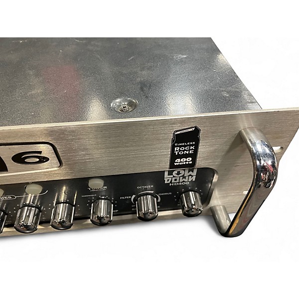 Used Line 6 HD400 Low Down 400W Bass Amp Head