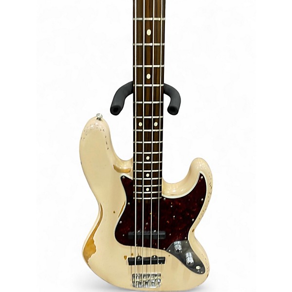 Used Fender Flea Signature Jazz Bass PINK Electric Bass Guitar