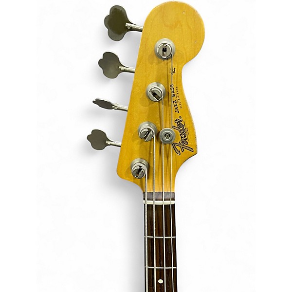 Used Fender Flea Signature Jazz Bass PINK Electric Bass Guitar