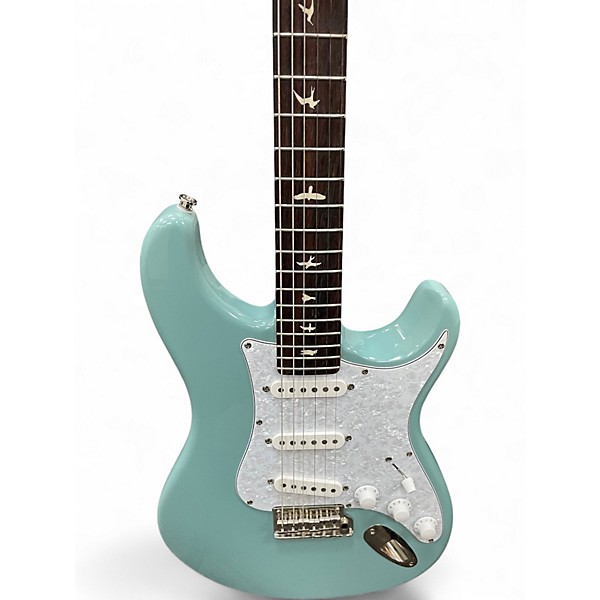 Used PRS SE Silver Sky Pelham Blue Solid Body Electric Guitar