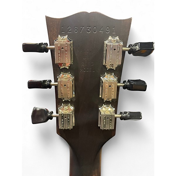 Used 2013 Les Paul LPJ Les Paul Chocolate Solid Body Electric Guitar