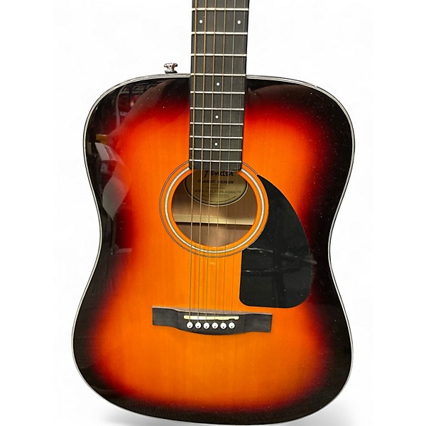 Used Fender CD60 Dreadnought SUNBURST Acoustic Guitar