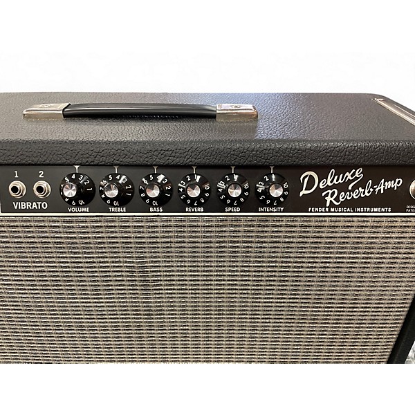 Used Fender 1965 Reissue Deluxe Reverb 22W Tube Guitar Combo Amp